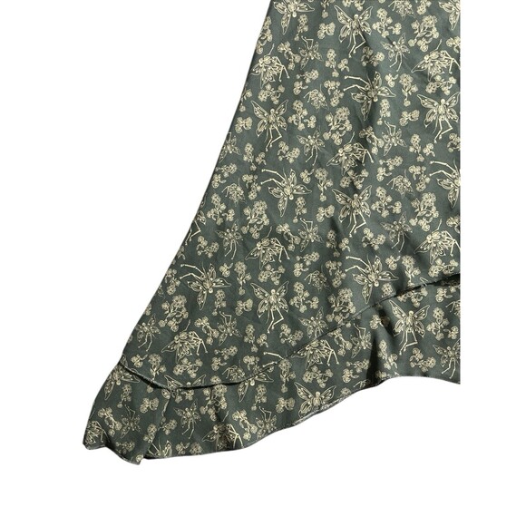 Thorn & Fable Maxi Skirt Women Sz SM Skeleton Butterfly Pixie Hem Fairy Goth - Picture 9 of 11